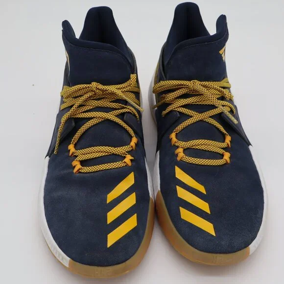 Adidas Dame 3 Basketball Shoes Navy  Gold BY3190   Size 13 - Picture 5 of 8